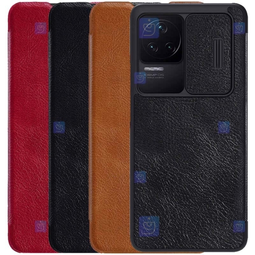 کیف چرمی نیلکین Xiaomi Redmi K50 Pro مدل Qin Pro