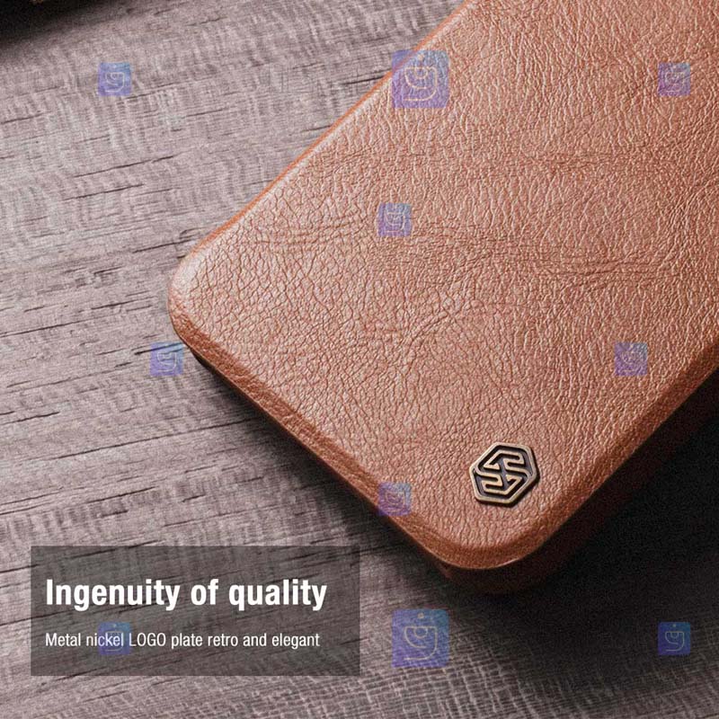 کیف چرمی نیلکین Xiaomi Redmi Note 11 Pro 4G Global مدل Qin Pro