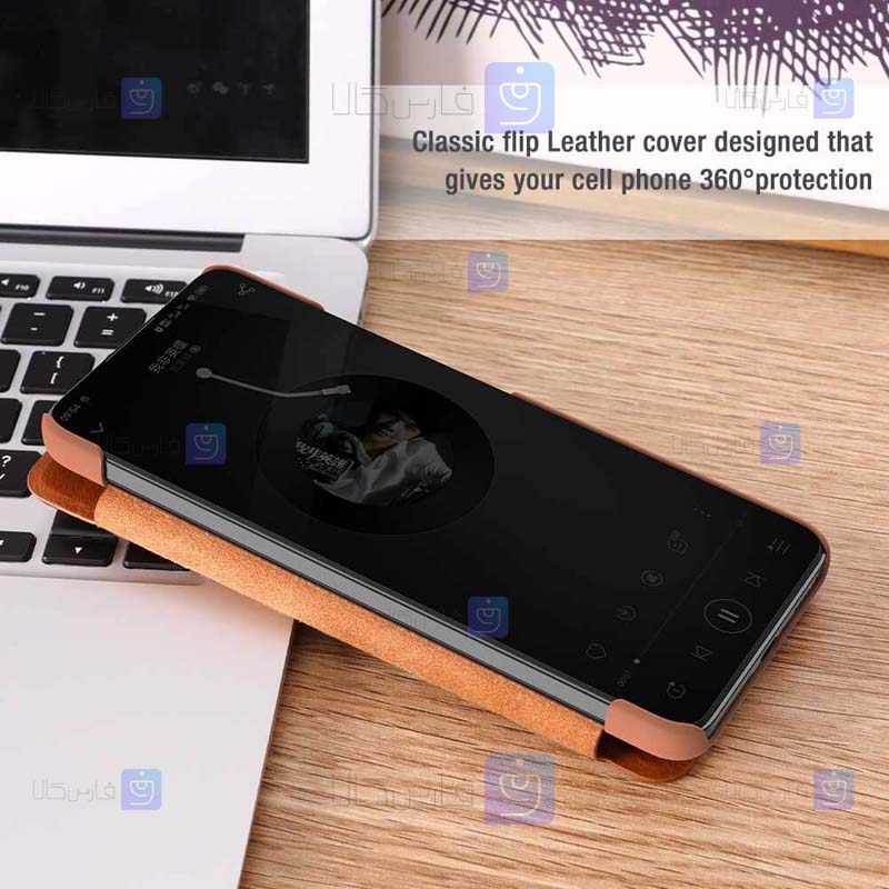 کیف چرمی نیلکین Xiaomi Redmi Note 11 Pro 4G Global مدل Qin Pro