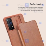 کیف چرمی نیلکین Xiaomi Redmi Note 11 Pro 5G Global مدل Qin Pro