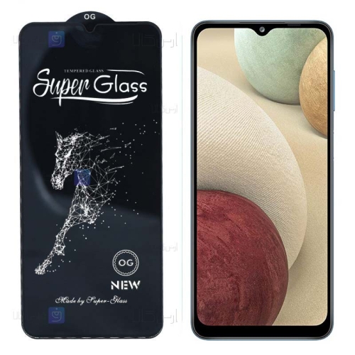 گلس فول Samsung Galaxy A12 مدل OG Super Glass