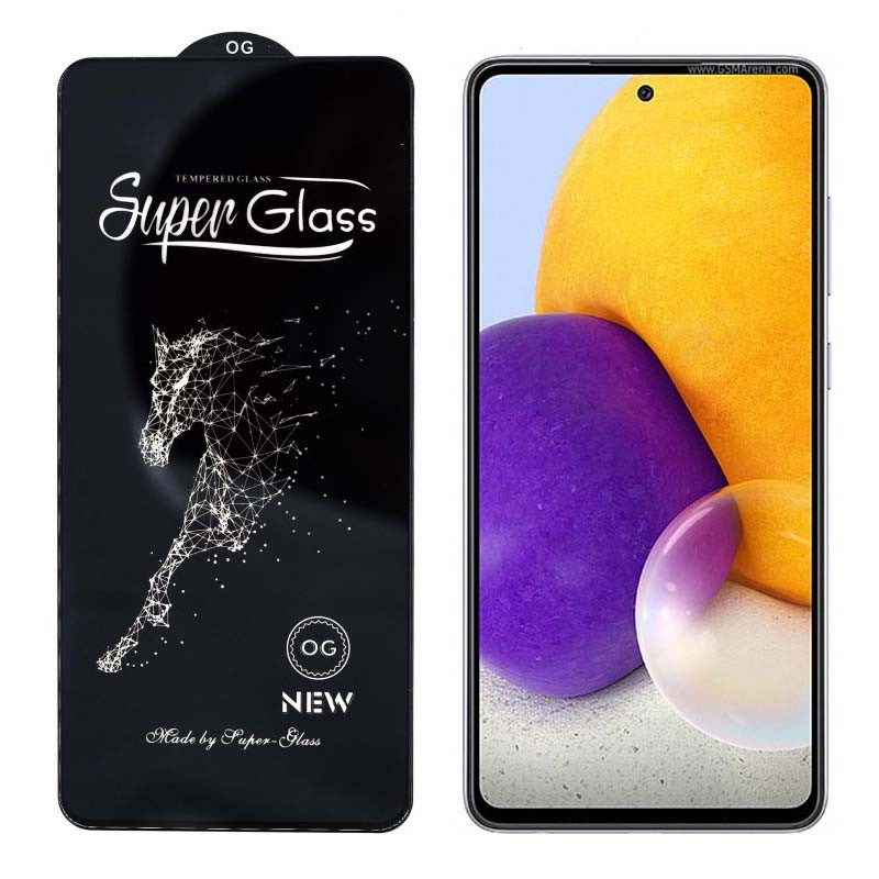 گلس فول Samsung Galaxy A72 مدل OG Super Glass