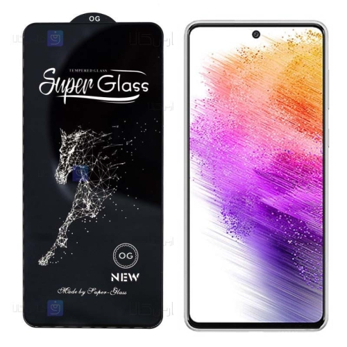 گلس فول Samsung Galaxy A73 5G مدل OG Super Glass