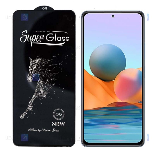 گلس فول Xiaomi Redmi Note 10 Pro مدل OG Super Glass