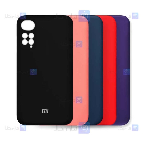 قاب سیلیکونی اصلی Xiaomi Redmi Note 11 4G Global مدل محافظ لنزدار