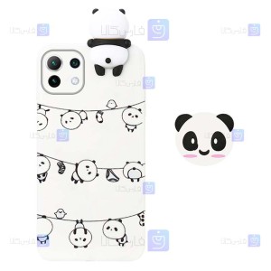 قاب طرح دار دخترانه Xiaomi Mi 11 Lite مدل Panda