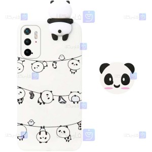 قاب طرح دار دخترانه Xiaomi Redmi Note 10 5G مدل Panda