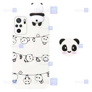 قاب طرح دار دخترانه Xiaomi Redmi Note 10S مدل Panda