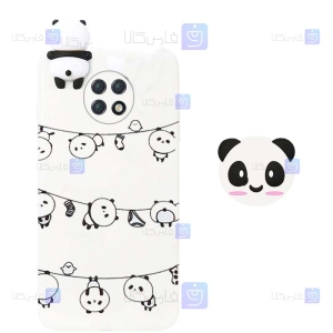 قاب طرح دار دخترانه Xiaomi Redmi Note 9T مدل Panda