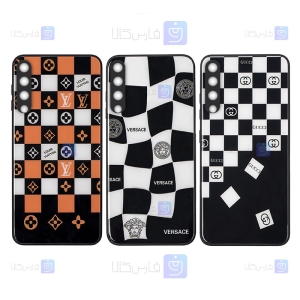 گارد پشت گلس گوشی Samsung Galaxy A50 مدل شطرنجی