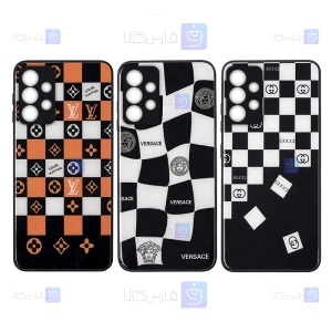 گارد پشت گلس گوشی Samsung Galaxy M32 5G مدل شطرنجی