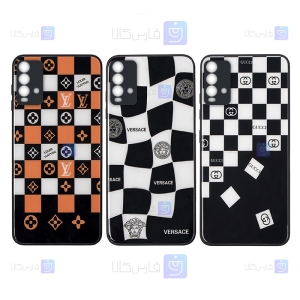 گارد پشت گلس گوشی Xiaomi Redmi 9T مدل شطرنجی