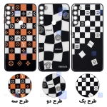 گارد پشت گلس گوشی Xiaomi Redmi Note 8 مدل شطرنجی