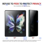 محافظ صفحه نانو گوشی Samsung Galaxy Z Fold 2 مدل حریم شخصی
