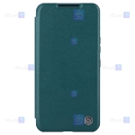 کیف چرمی پارچه ای نیلکین Samsung S22 Plus مدل Qin Pro Plain Leather Cloth case