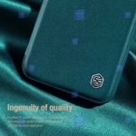 کیف چرمی پارچه ای نیلکین Samsung S22 Ultra مدل Qin Pro Plain Leather Cloth case