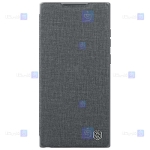 کیف چرمی پارچه ای نیلکین Samsung S22 Ultra مدل Qin Pro Plain Leather Cloth case