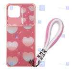 قاب طرح دار لنز کشویی Apple iPhone 12 Pro مدل Romantic Art