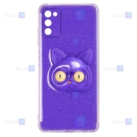 قاب ژله ای اکلیلی گوشی Samsung Galaxy A02s مدل Shayn Cat