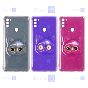 قاب ژله ای اکلیلی گوشی Samsung Galaxy A11 مدل Shayn Cat