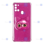 قاب ژله ای اکلیلی گوشی Samsung Galaxy A21s مدل Shayn Cat