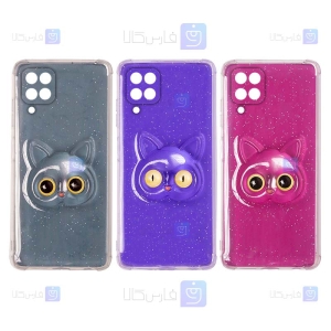 قاب ژله ای اکلیلی گوشی Samsung Galaxy A22 4G مدل Shayn Cat