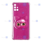 قاب ژله ای اکلیلی گوشی Samsung Galaxy A51 مدل Shayn Cat