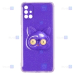قاب ژله ای اکلیلی گوشی Samsung Galaxy A51 مدل Shayn Cat