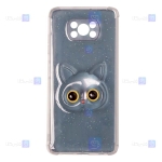 قاب ژله ای اکلیلی گوشی Xiaomi Poco X3 مدل Shayn Cat