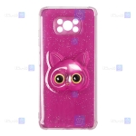قاب ژله ای اکلیلی گوشی Xiaomi Poco X3 مدل Shayn Cat