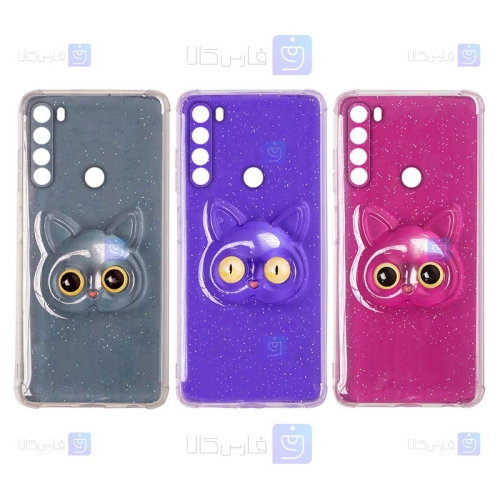 قاب ژله ای اکلیلی گوشی Xiaomi Redmi Note 8 مدل Shayn Cat