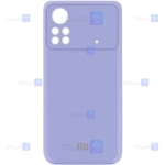 قاب سیلیکونی Xiaomi Poco X4 Pro 5G مدل محافظ لنز دار