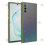 قاب پشت مات Samsung Galaxy Note 10 Plus مدل محافظ لنزدار