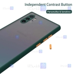 قاب پشت مات Samsung Galaxy Note 10 Plus مدل محافظ لنزدار