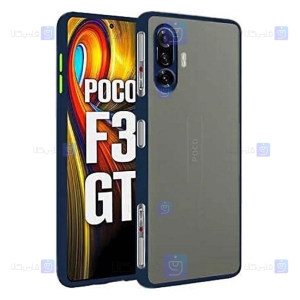 قاب پشت مات Xiaomi Poco F3 GT مدل محافظ لنزدار