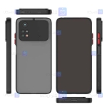قاب پشت مات Xiaomi Poco X4 Pro 5G مدل محافظ لنزدار