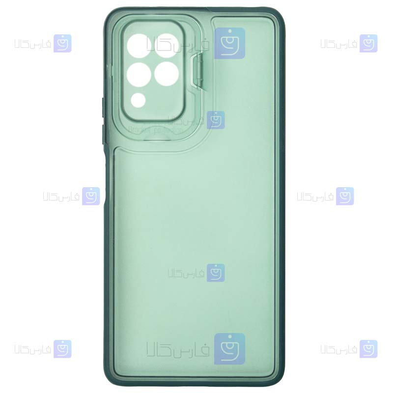 قاب پشت مات گوشی Samsung Galaxy A12 مدل لنز استندی
