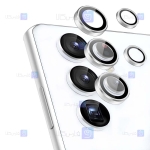 محافظ لنز فلزی Samsung Galaxy S22 Ultra مدل 3D Color
