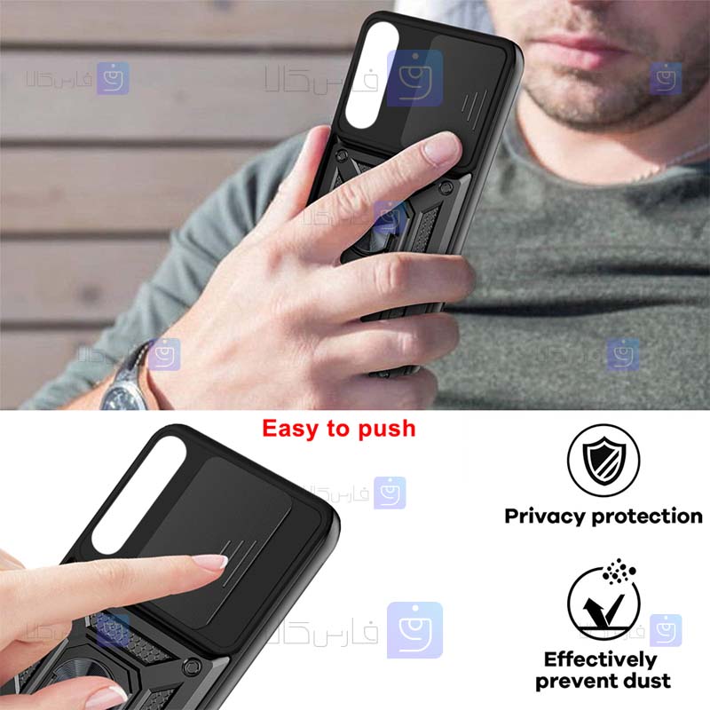 قاب کم شیلد Samsung Galaxy A30s مدل ضد ضربه