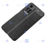 قاب طرح چرم محافظ لنز دار Xiaomi Redmi Note 11 Pro plus مدل Auto Focus