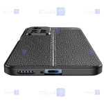 قاب طرح چرم محافظ لنز دار Xiaomi Redmi Note 11 Pro plus مدل Auto Focus