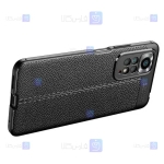 قاب طرح چرم محافظ لنز دار Xiaomi Redmi Note 11 Pro plus مدل Auto Focus