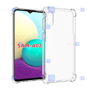قاب کپسولی Samsung Galaxy A02 مدل ژله ای محافظ لنز دار