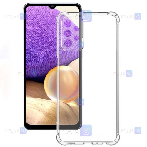 قاب کپسولی Samsung Galaxy A32 5G مدل ژله ای محافظ لنز دار