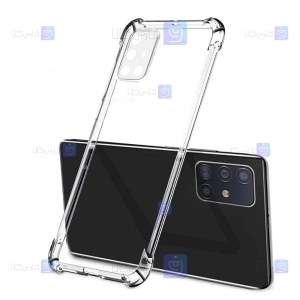 قاب کپسولی Samsung Galaxy A51 مدل ژله ای محافظ لنز دار