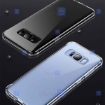 قاب کپسولی Samsung Galaxy S8 مدل ژله ای محافظ لنز دار