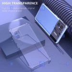 قاب کپسولی Xiaomi Poco M4 5G مدل ژله ای محافظ لنز دار