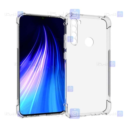 قاب کپسولی Xiaomi Redmi Note 8 مدل ژله ای محافظ لنز دار