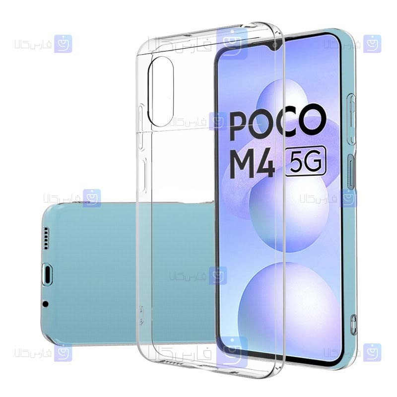 قاب ژله ای Xiaomi Poco M4 5G مدل شفاف
