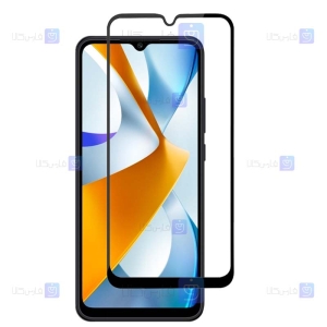 گلس Xiaomi Poco C40 مدل تمام صفحه